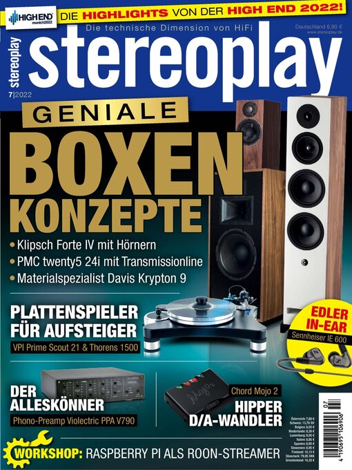 Title details for stereoplay by Weka Media Publishing GmbH - Available